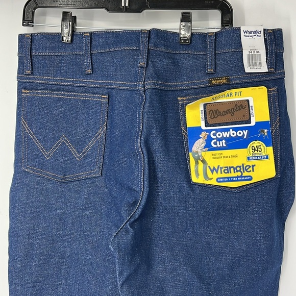 Wrangler NWT cowboy cut regular fit jeans 34X34 - Picture 4 of 6